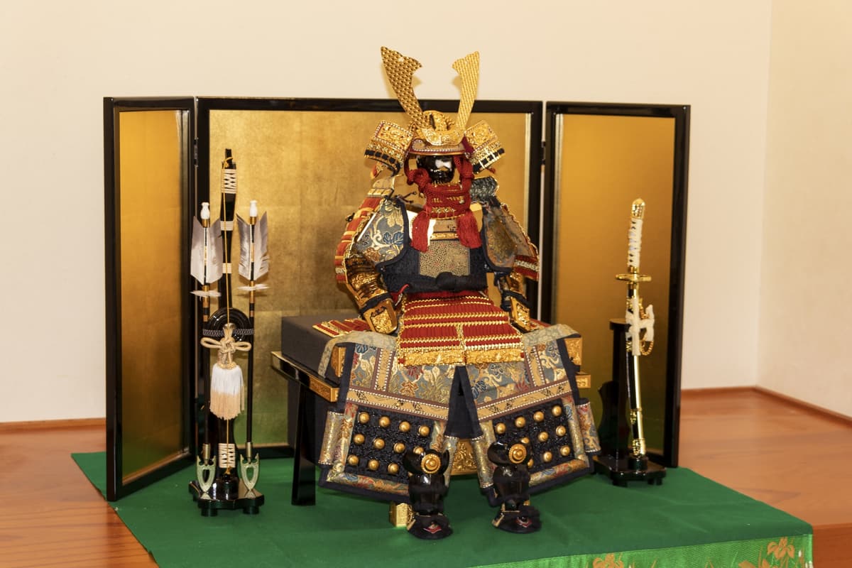 五月人形の兜飾り