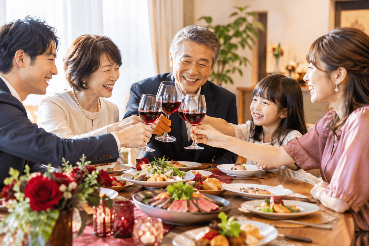 家族の食事会