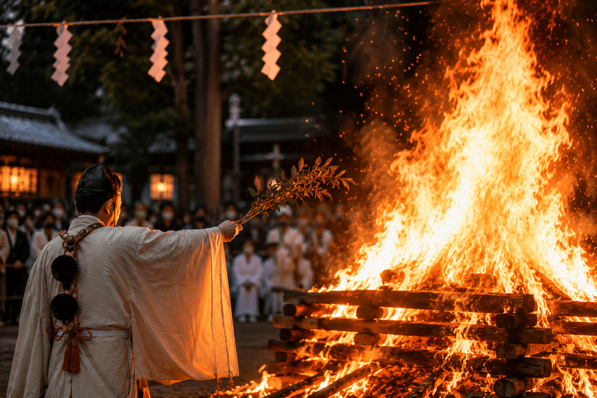 火焚き神事