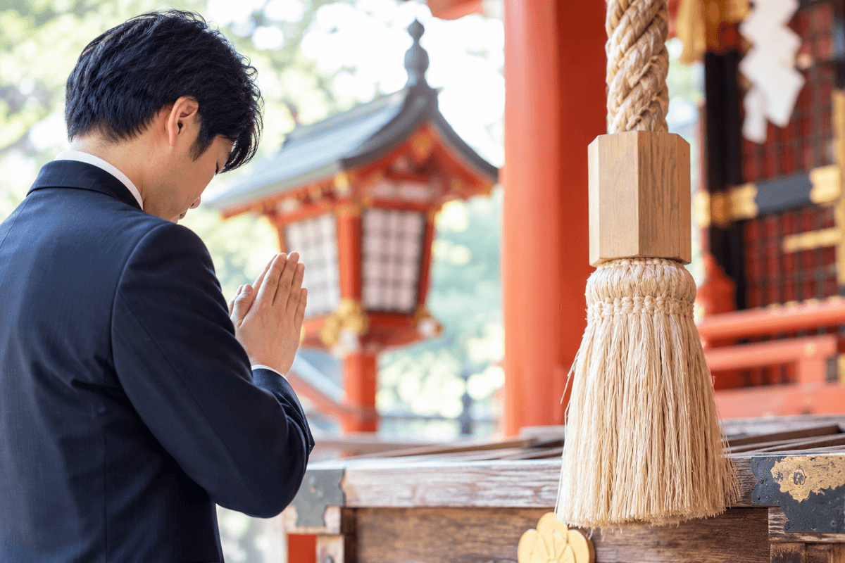 神社の注連縄