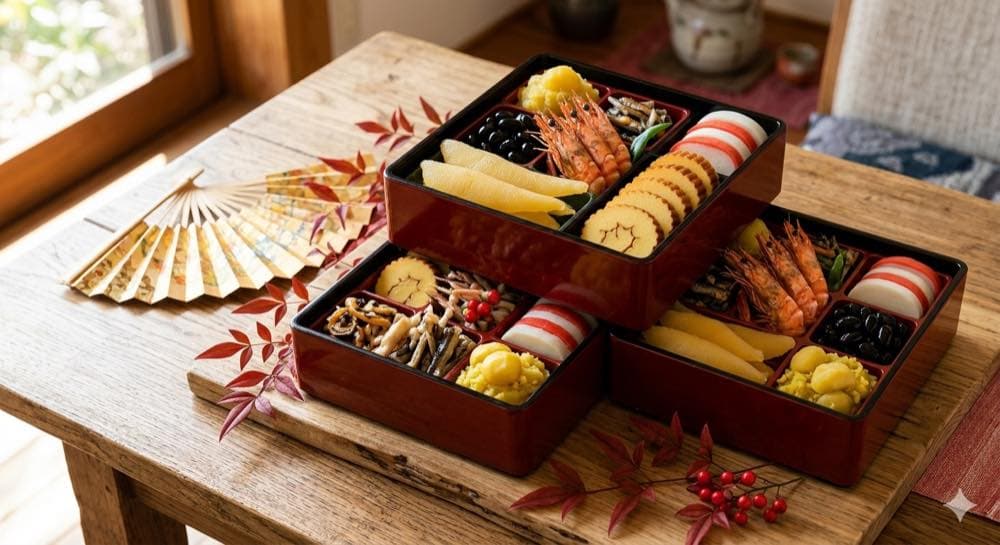 おせち料理の重箱