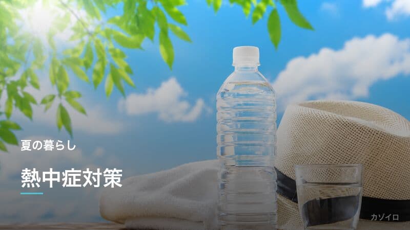 熱中症対策|子どもと高齢者を守る暑さ予防と応急処置の基本を解説のサムネイル画像